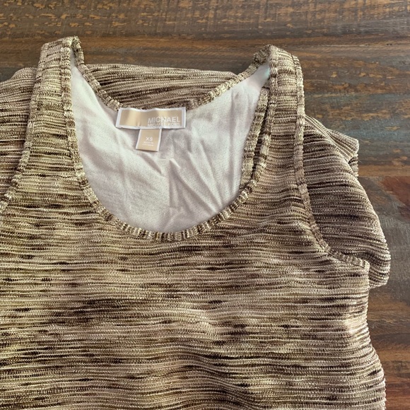 Michael Kors Heathered High Low Midi Dress - Picture 5 of 7